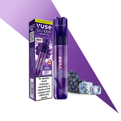 Vuse Go 1000 Pen Grape Ice 1000 Puffs 20mg 2ml