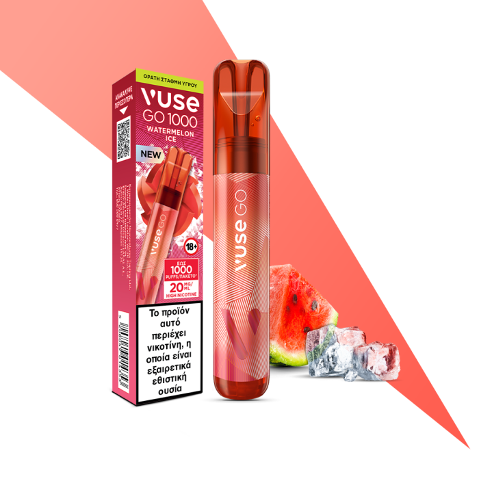 Vuse Go 1000 Pen Watermelon Ice 1000 Puffs 20mg 2ml