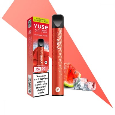 VUSE GO 700 Watermelon Ice 2ml 20mg VUSE GO 700 Watermelon Ice 2ml 20mg