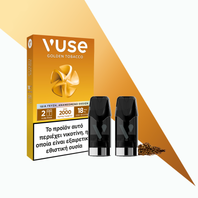Vuse Golden Tobacco 18mg 2 Pods