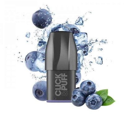 X-Bar Click & Puff 650 Pod Blueberry 20mg 2ml
