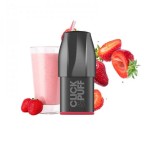X-Bar Click & Puff 650 Pod Strawberry Milkshake 20mg 2ml