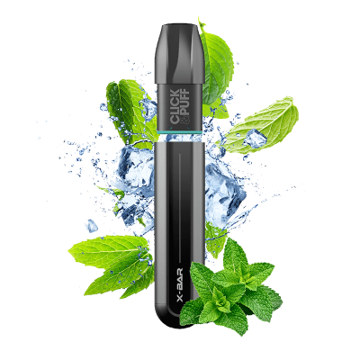 X-Bar Click & Puff 650 Cool Mint 10mg 2ml