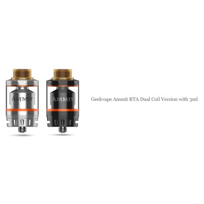 Ammit RTA Dual Coil Version 3ml