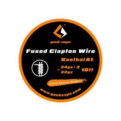 Geek Vape Kanthal A1 Fused Clapton Wire 24ga*2+32ga 3m.