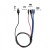 Cable USB 4 in 1 Type C/Micro USB/Lighting 125cm 2.8A