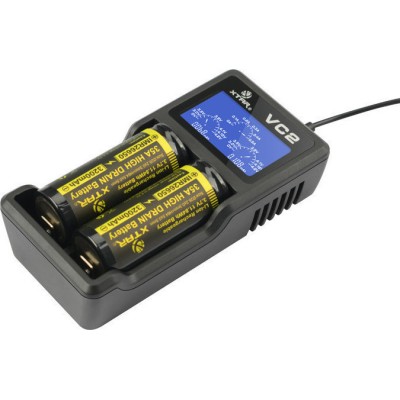 XTAR VC2 φορτιστής μπαταρίας 