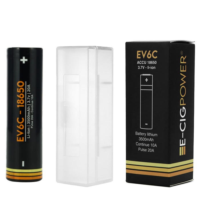 E-Cig Power EV6C 18650 3500mAh Battery