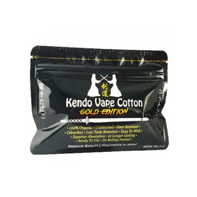 Kendo Vape Cotton Gold Edition
