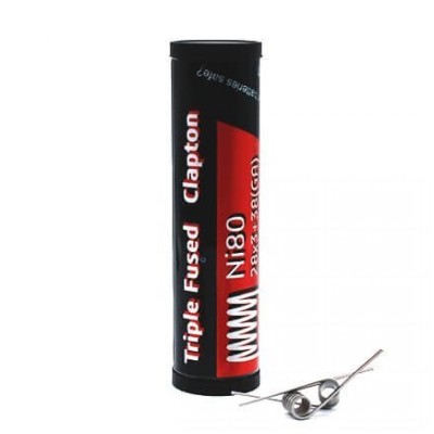 Fumytech Triple Fused Clapton Ni80 28*3+38ga 10pcs