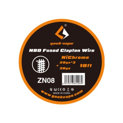 Geek Vape N80 Fused Clapton Wire 28ga*3+36ga