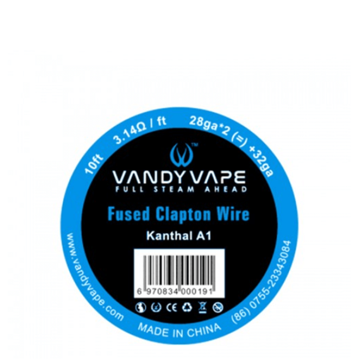 Vandy Vape Kanthal A1 Fused Clapton Wire 28ga*2+32ga