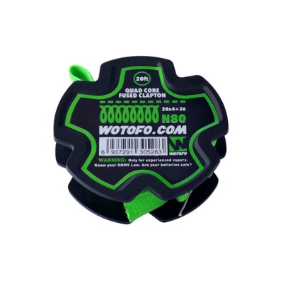 Wotofo Quad Core Fused Clapton Wire 28ga*4+36ga Wotofo Quad Core Fused Clapton Wire 28ga*4+36ga