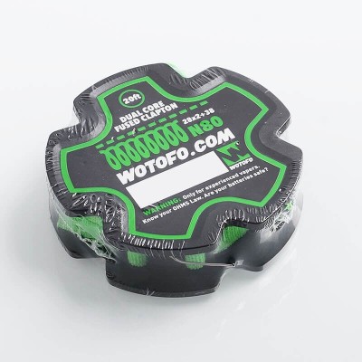 Wotofo Dual Core Fused Clapton Wire 28ga*2+38ga