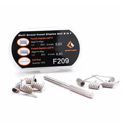 GeekVape Multi Strand Fused Clapton Coil 2 in 1 GeekVape Multi Strand Fused Clapton Coil 2 in 1
