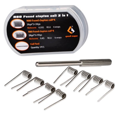 GeekVape N80 Fused Clapton Coil 2 in 1