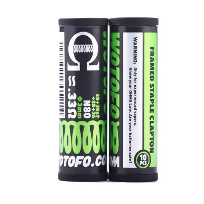 Wotofo Framed Staple Clapton Prebuilt Coils