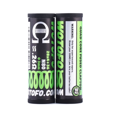 Wotofo Quad Core Fused Clapton Prebuilt Coils Wotofo Quad Core Fused Clapton Prebuilt Coils
