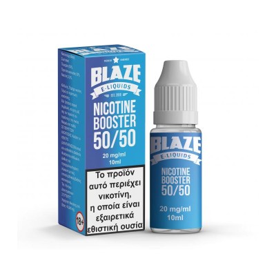 BLAZE 50vg-50pg 20mg 10ml Nicotine Booster BLAZE 50vg-50pg 20mg 10ml Nicotine Booster