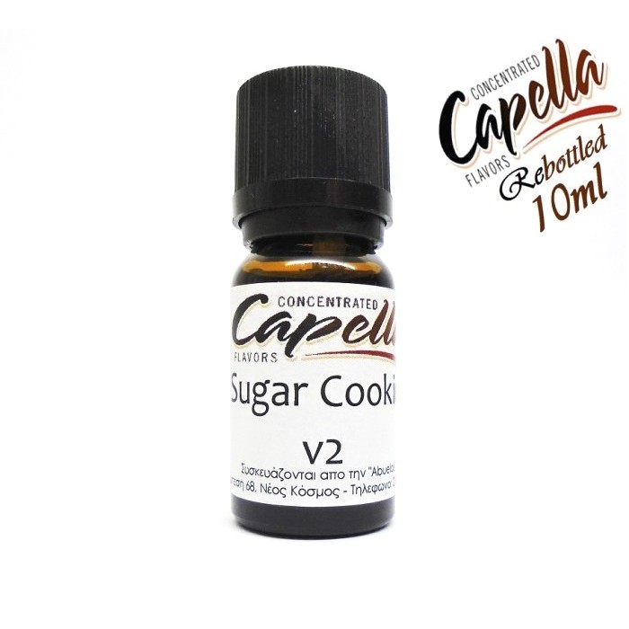 Capella Sugar Cookie V2 (rebottled) 10ml flavor