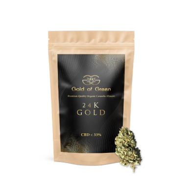 Gold of Green 24K Gold CBD 1gr