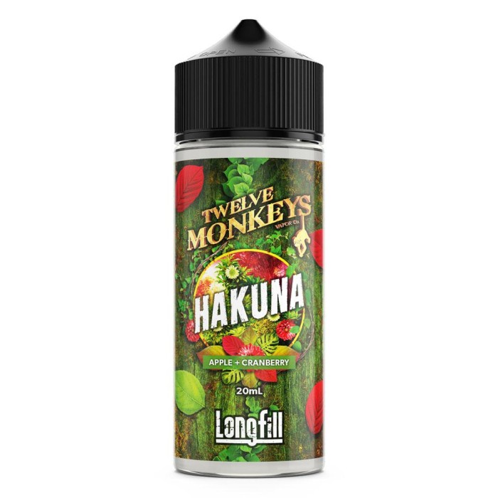 12 Monkeys Flavor Shot Classic Hakuna 20ml/120ml
