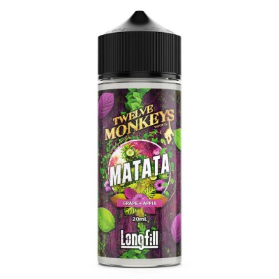 12 Monkeys Flavor Shot Classic Matata 20ml/120ml 12 Monkeys Flavor Shot Classic Matata 20ml/120ml
