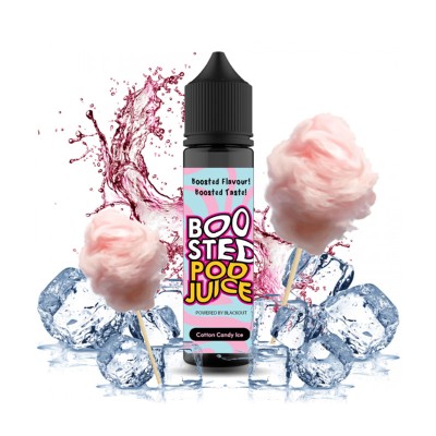 Blackout Boosted Pod Flavor Shot Juice Cotton Candy Ice 60ml  Blackout Boosted Pod Flavor Shot Juice Cotton Candy Ice 60ml