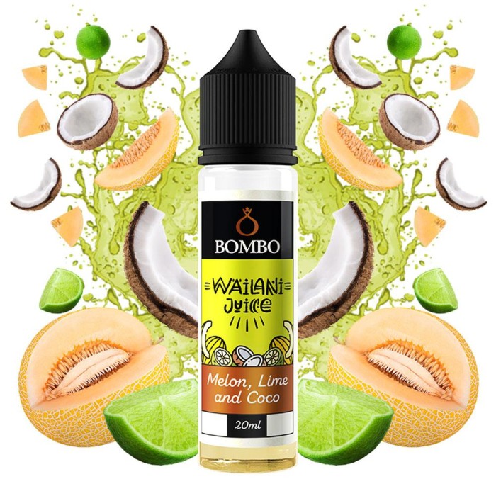 Bombo Wailani Juice Melon Lime and Coco Flavor Shot 20/60ml