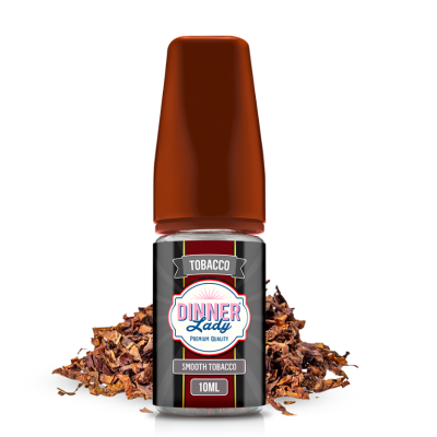 Dinner Lady Flavor Shot Smooth Tobacco 10/30ml Dinner Lady Flavor Shot Smooth Tobacco 10/30ml