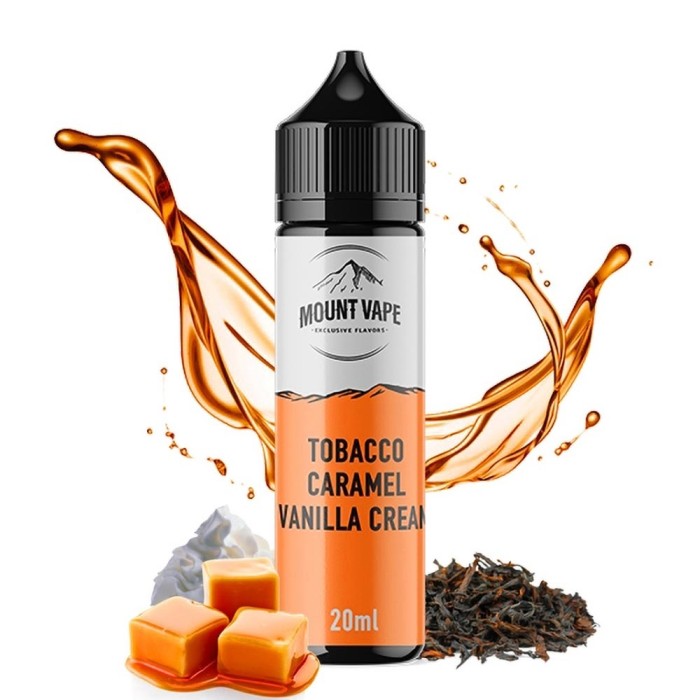 Mount Vape Tobacco Caramel  Vanilla Cream 20ml/60ml Flavor Shot