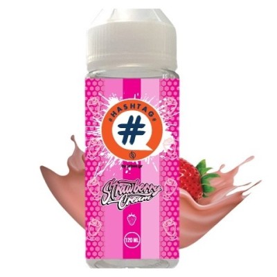 Hashtag Flavor Shots Strawberry Cream 24/120ml