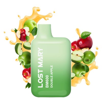 Lost Mary BM600 Double Apple 20mg 2ml Lost Mary BM600 Double Apple 20mg 2ml