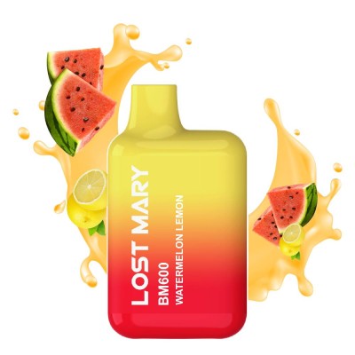 Lost Mary BM600 Watermelon Lemon 20mg 2ml Lost Mary BM600 Watermelon Lemon 20mg 2ml
