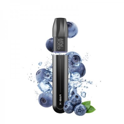X-Bar Click & Puff 650 Blueberry 10mg 2ml