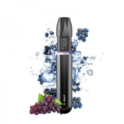 X-Bar Click & Puff 650 Ice Grape 10mg 2ml