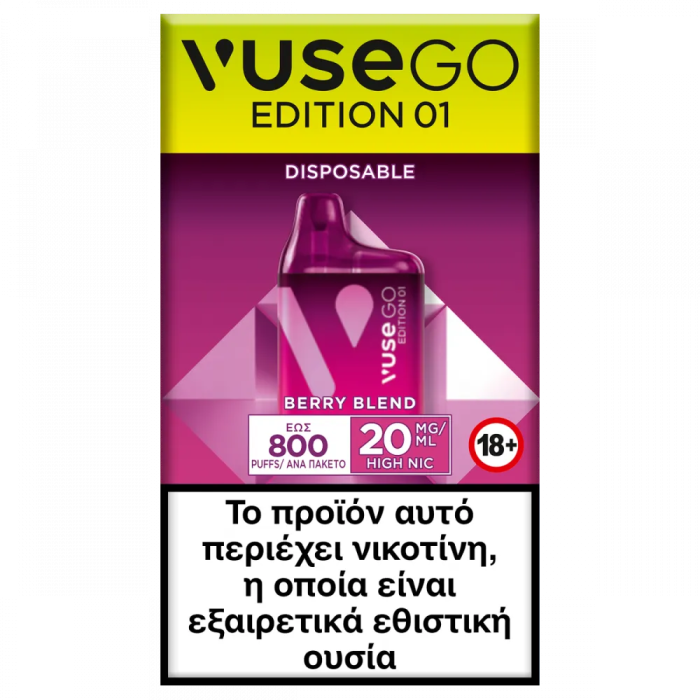 Vuse Go Edition Berry Blend 800 Puff 20mg