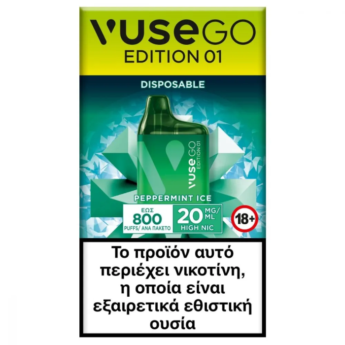 Vuse Go Edition PepperMint 800 Puff 20mg