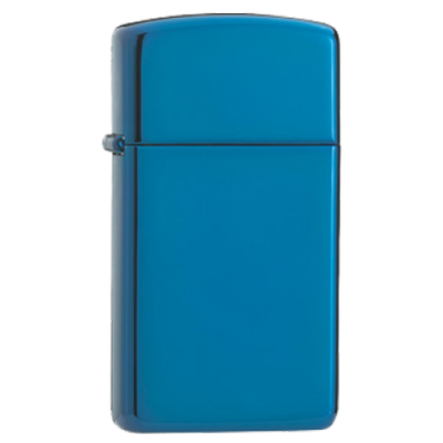 Zippo Slim High Polish Blue