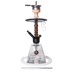 Ναργιλές AMY Deluxe Pyrawood 090.02 Clear 43cm