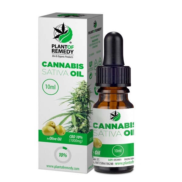 Plant of Remedy Cannabis Oil Olive Oil 10% 10ml - Χονδρική