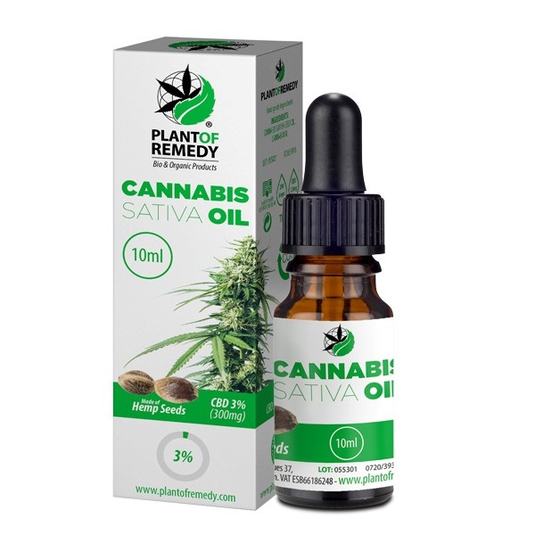 Plant of Remedy Cannabis Oil 3% 10ml - Χονδρική