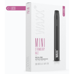 Waxx Mini Strawberry Haze 68.2% CBD 0.5ml Disposable Pod Kit (Lucid)