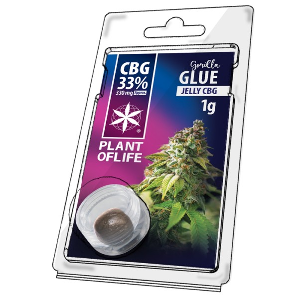 Plant Of Life CBG Jelly 33% Gorilla Glue 1gr - Χονδρική