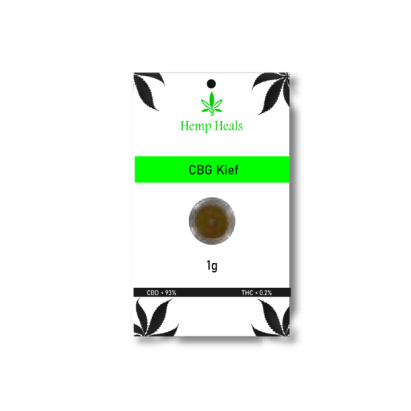Hemp Heals CBG Kief 1gr - Χονδρική