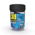 Deltabang CB9 Gummies Cubes Blue Raspberry 1000mg - Χονδρική