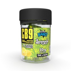 Deltabang CB9 Gummies Cubes Lemonade 1000mg