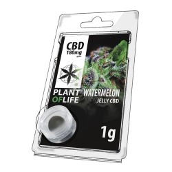 Plant Of Life Jelly CBD 180mg Watermelon 1gr