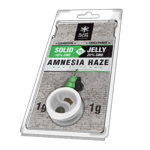 Plant Of Life Solid vs Jelly Amnesia Haze 1+1gr - Χονδρική