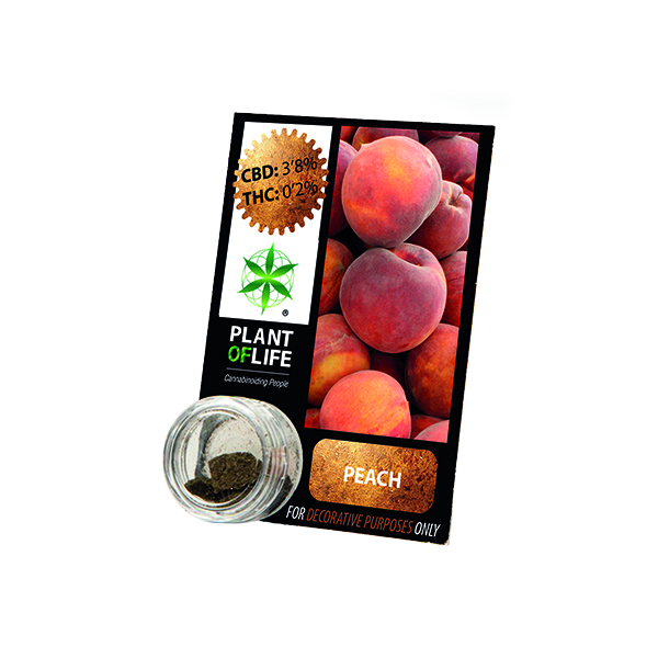Plant Of Life CBD 3.8% Peach - Χονδρική